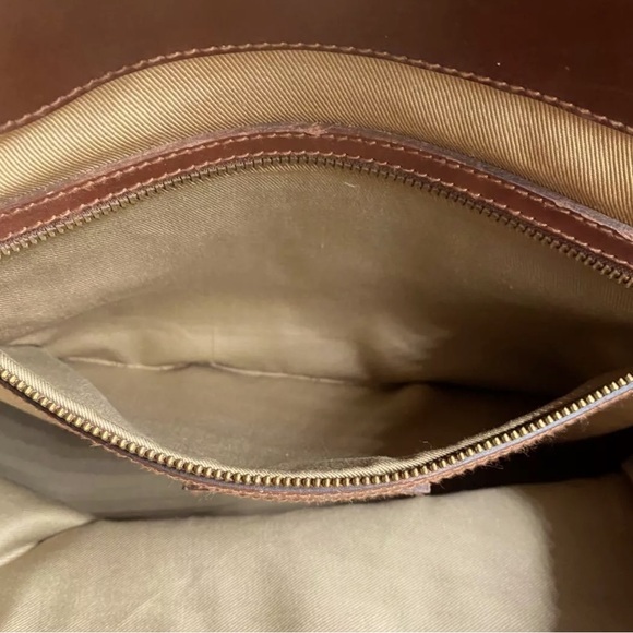 RALPH LAUREN Tartan Plaid Brown Green Doctors Bag Boston Weekend Travel Suitcase - Picture 12 of 17